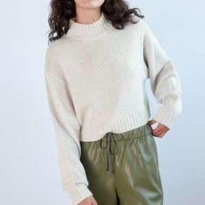 Aritzia Wilfred Free Harper Sweater - Red